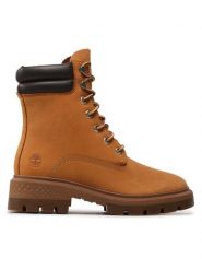 Timberland Trapery Cortina Valley 6in Bt Wp TB0A5N9S231 Brązowy. Brązowe trapery damskie Timberland, z nubiku, bez zapięcia. Za 929.99 zł.