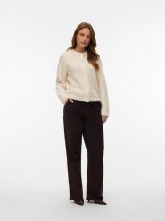 Vero Moda Kardigan w kolorze beżowym rozmiar: XL. Brązowe kardigany damskie Vero Moda, xl, bez wzorów, z wełny. Za 135.49 zł.