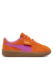 Puma Sneakersy Palermo Jr 397271 26 Pomarańczowy. Brązowe buty sportowe dziewczęce Puma, bez wzorów, ze skóry, bez zapięcia. Za 195.99 zł.
