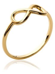 L'Atélier Précieux Pozłacany pierścionek rozmiar: 56. Żółte pierścionki damskie l'Atelier precieux, pozłacane. Za 113.99 zł.