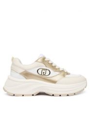 Liu Jo Sneakersy Eva 06 BF5035 PX026 Beżowy. Brązowe obuwie sportowe damskie Liu Jo, ze skóry, bez zapięcia. Za 529.99 zł.