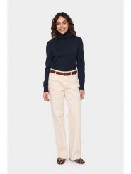 SAINT TROPEZ Golf "Mila" w kolorze granatowym rozmiar: S. Niebieskie golfy damskie Saint Tropez, s, bez wzorów, bez ramiączek. Za 100.99 zł.