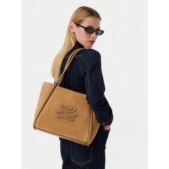 Torebka KARL LAGERFELD. Brązowe torebki klasyczne damskie KARL LAGERFELD, bez dodatków. Za 1,399.00 zł.