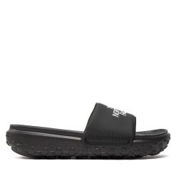 Klapki The North Face. Czarne klapki damskie The North Face, bez wzorów, bez obcasa, bez zapięcia. Za 159.99 zł.