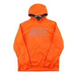 Nike Bluza damska z kapturem Therma-Fit. Brązowe bluzy damskie Nike, l, bez wzorów, z materiału, z kapturem. Za 106.46 zł.