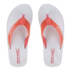 Japonki damskie Lady Catarina. Brązowe klapki damskie Regatta, bez wzorów, bez obcasa, bez zapięcia. Za 64.00 zł.