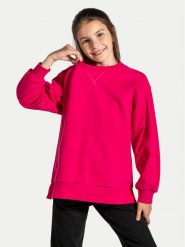 Coccodrillo Bluza ZC4132601VGA Różowy Regular Fit. Czerwone bluzy dziewczęce COCCODRILLO, bez wzorów, z bawełny, bez ramiączek, bez kaptura. Za 49.99 zł.