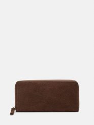 Liebeskind Berlin Skórzany portfel w kolorze brązowym - 19,5 x 9,5 x 2 cm rozmiar: onesize. Brązowe portfele damskie Liebeskind Berlin, bez wzorów, z materiału. Za 272.95 zł.