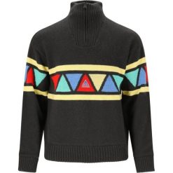 Bluza z kapturem wiatrówka SOS Uni knit. Brązowe bluzy damskie SOS, na zimę, bez wzorów, z kapturem. Za 737.00 zł.