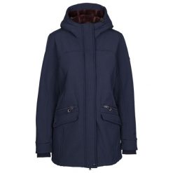 Trespass Anza - Damska kurtka softshellowa Navy Marl. Niebieskie kurtki damskie Trespass, bez wzorów, z softshellu, bez kaptura. Za 398.99 zł.
