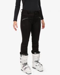 Spodnie narciarskie dla kobiet Kilpi Maura. Czarne spodnie sportowe damskie Kilpi, uniwersalny, bez wzorów, z gumy, narciarskie. Za 349.50 zł.