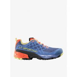 Buty turystyczne damskie La Sportiva Akyra II. Niebieskie obuwie trekkingowe damskie La Sportiva, z materiału, bez zapięcia. Za 948.00 zł.