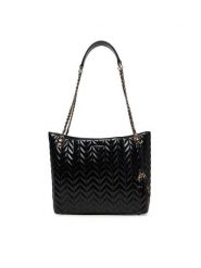 Guess Torebka Cheryl HWTQ97 20220 Czarny. Czarne shopper bag Guess, z aplikacjami, ze skóry, bez dodatków. Za 799.99 zł.