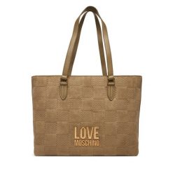 Torebka LOVE MOSCHINO. Brązowe torebki klasyczne damskie Love Moschino, bez dodatków. Za 879.99 zł.