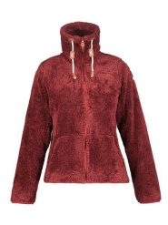 Icepeak Kurtka polarowa "Colony" w kolorze bordowym rozmiar: L. Czerwone kurtki damskie Icepeak, l, bez wzorów, z materiału, bez kaptura. Za 157.35 zł.