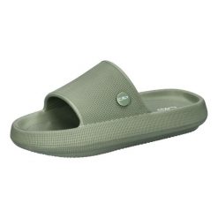 Klapki sportowe damskie CMP Ruby Slipper wygodne zielone. Czarne klapki damskie CMP, bez wzorów, z syntetyku, bez obcasa, bez zapięcia. Za 85.00 zł.