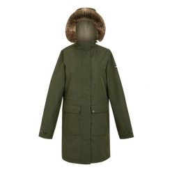 Parka Damska Sabinka II. Zielone parki damskie Regatta, xl, z elastanu, z kapturem. Za 587.99 zł.