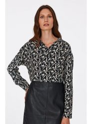 TATUUM Koszula ze wzorem rozmiar: 40. Brązowe koszule damskie TATUUM, bez wzorów, z wiskozy, bez kołnierzyka, bez ramiączek. Za 139.87 zł.