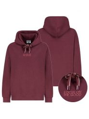 Sublevel Bluza w kolorze bordowym rozmiar: XS. Czerwone bluzy damskie Sublevel, xs, bez wzorów, z kapturem. Za 100.99 zł.