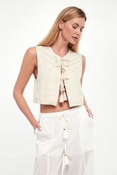 Kamizelka/top damski TWINSET U&B. Kamizelki damskie Twinset U&B, l, bez wzorów, bez kaptura. Za 929.00 zł.
