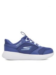 Skechers Sneakersy Go Run 400 V2 303855L NVY Granatowy. Niebieskie buty sportowe dziewczęce Skechers, bez wzorów, z materiału, bez zapięcia. Za 169.99 zł.