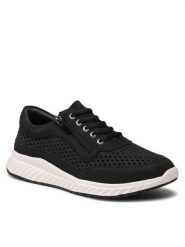 Go Soft Sneakersy WYL3004-2 Czarny. Czarne obuwie sportowe damskie GO SOFT, ze skóry, bez zapięcia. Za 149.99 zł.