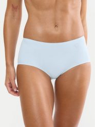 Triumph Bokserki Make-Up Illusion 10217835 Niebieski jasny. Niebieskie bokserki damskie Triumph, bez wzorów, z syntetyku. Za 99.99 zł.