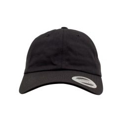Bawełniana Czapka Z Daszkiem Dla Dorosłych Unisex. Białe czapki z daszkiem damskie FLEXFIT, bez wzorów, z bawełny. Za 71.99 zł.