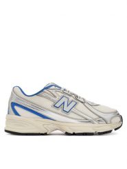 New Balance Sneakersy U74034F W Beżowy. Brązowe obuwie sportowe damskie New Balance, z materiału, bez zapięcia. Za 529.99 zł.