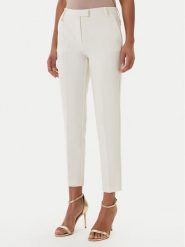 Fracomina Spodnie materiałowe FR26SV4002W42901 Brązowy Slim Fit. Brązowe spodnie materiałowe damskie Fracomina, bez wzorów, z materiału. Za 409.99 zł.