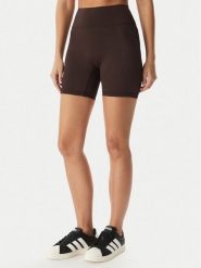 Adidas Szorty sportowe Optime Power KF1043 Brązowy Slim Fit. Brązowe spodenki sportowe damskie Adidas, s, bez wzorów, z syntetyku, na fitness i siłownię. Za 259.99 zł.