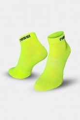 Bezszwowe skarpety oddychające Nessi Sportswear. Żółte skarpetki damskie NESSI SPORTSWEAR, bez wzorów, z bawełny. Za 59.90 zł.