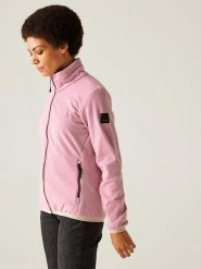 Regatta Kurtka polarowa "Bayhill" w kolorze jasnoróżowym rozmiar: 44. Różowe kurtki damskie Regatta, bez wzorów, z materiału, bez kaptura. Za 91.99 zł.