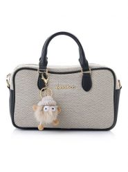 Lucky Bees Torebka w kolorze beżowym - 25 x 15 x 8 cm rozmiar: onesize. Brązowe torebki klasyczne damskie Lucky Bees, z materiału, przez ramię, bez dodatków. Za 147.91 zł.