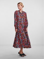 YAS Sukienka koszulowa 26027838 Kolorowy Regular Fit. Sukienki damskie YAS, bez wzorów, z wiskozy, bez ramiączek. Za 319.99 zł.
