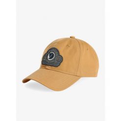 Czapka z daszkiem Fjallraven Classic Badge Cap. Brązowe czapki z daszkiem damskie Fjällräven, bez wzorów. Za 177.99 zł.
