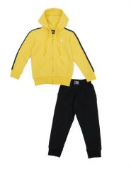 Bluza wygodna z kaptur na co dzień na siłownię. Czarne bluzy damskie LEONE 1947 APPAREL, bez wzorów, z dresówki, bez kaptura. Za 84.16 zł.