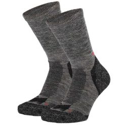 Skarpety turystyczne dla dorosłych Xtreme Wełna Merino 2-pak. Szare skarpetki damskie XTREME SOCKSWEAR, bez wzorów, z wełny. Za 134.50 zł.