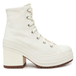 Botki Converse. Botki damskie Converse, bez obcasa, na słupku, bez zapięcia. Za 499.99 zł.