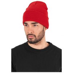 Czapka Flexfit heavyweight long. Czerwone czapki damskie FLEXFIT, bez wzorów. W wyprzedaży za 35.00 zł.