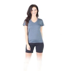 Koszulka turystyczna damska Woolona Calima 100% Merino. Szare koszulki sportowe damskie WOOLONA, s, bez wzorów, bez ramiączek. W wyprzedaży za 261.00 zł.