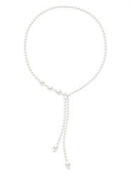 ATELIERS SAINT GERMAIN Naszyjnik z perłami rozmiar: onesize. Białe naszyjniki damskie ATELIERS SAINT GERMAIN, z perłą, srebrne. Za 695.99 zł.