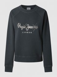 Pepe Jeans Bluza "Lupita" w kolorze czarnym rozmiar: S. Czarne bluzy damskie Pepe Jeans, s, bez wzorów, z jeansu, bez kaptura. Za 202.03 zł.