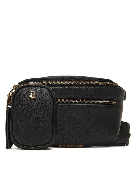 Steve Madden Torebka Bclarke2 SM13001831 Czarny. Czarne listonoszki damskie Steve Madden, bez wzorów, ze skóry, bez dodatków. Za 339.99 zł.