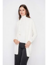 William de Faye Kardigan w kolorze białym rozmiar: 38. Białe kardigany damskie William de Faye, bez wzorów. Za 130.99 zł.