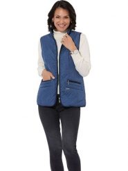 WITT WEIDEN Kamizelka w kolorze niebieskim rozmiar: 42. Niebieskie kamizelki damskie WITT WEIDEN, bez wzorów, bez kaptura. Za 91.56 zł.