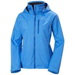 Damska wodoodporna kurtka z kapturem Helly Hansen Crew 2.0. Niebieskie kurtki damskie Helly Hansen, na lato, s, bez wzorów, z materiału, z kapturem. Za 884.00 zł.