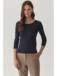 TATUUM Sweter w kolorze granatowym rozmiar: XXL. Niebieskie swetry klasyczne damskie TATUUM, xxl, bez kołnierzyka. Za 91.77 zł.