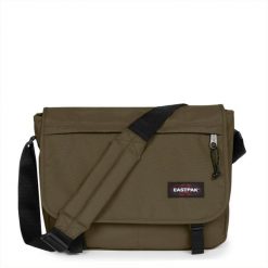 Damska torba na komputer Eastpak Delegate +. Zielone torby na laptopa Eastpak, bez wzorów, z materiału. Za 255.20 zł.