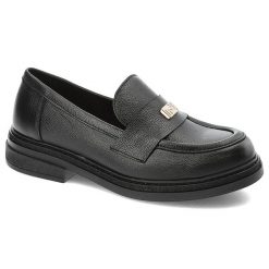 Czarne Mokasyny Armodo Eleganckie Obuwie Damskie. Czarne mokasyny damskie Armodo, na wiosnę, ze skóry, bez obcasa. Za 389.00 zł.